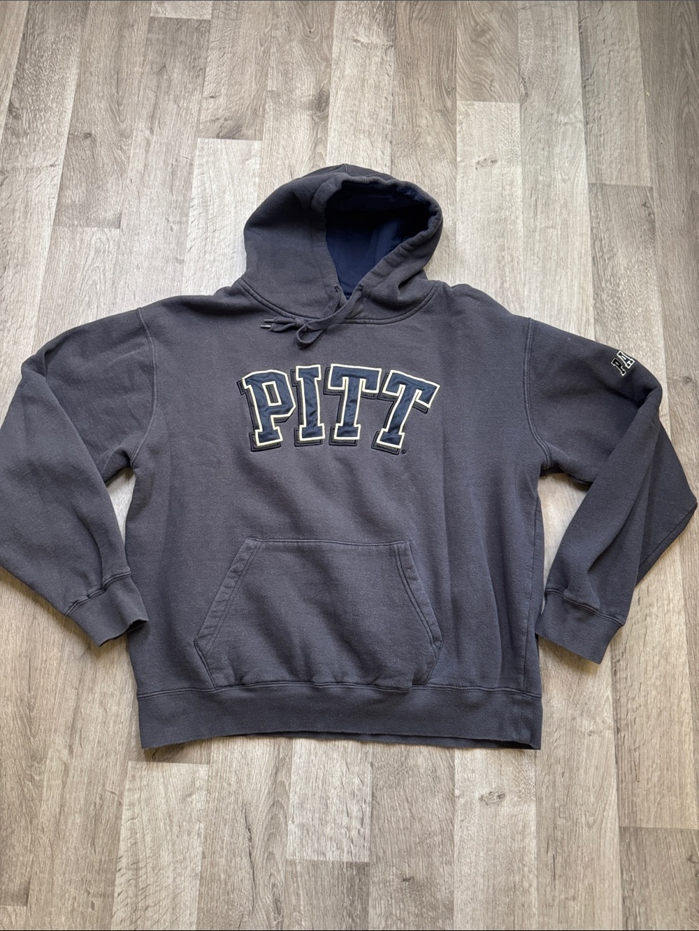 Campus Heritage PITT Crewneck Hoodie - Navy Blue